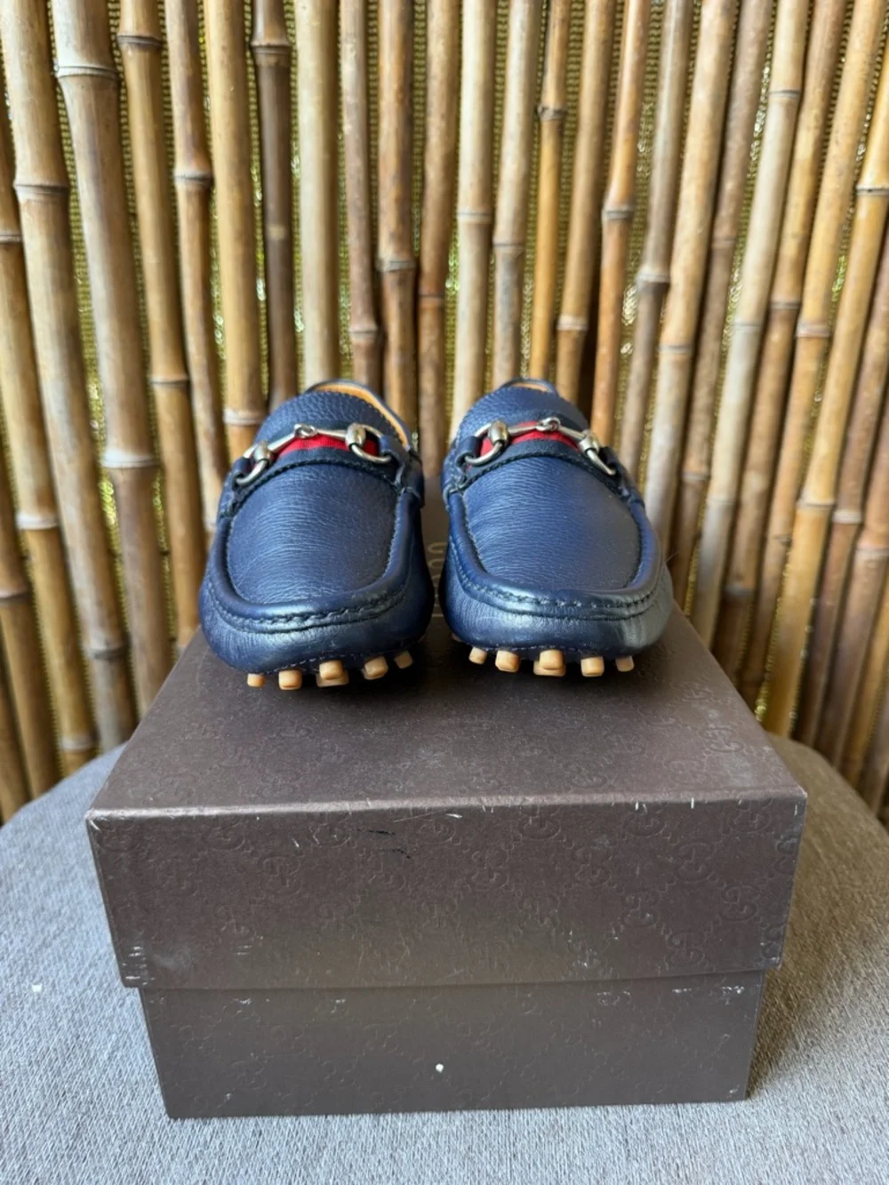 GUCCI men’s leather loafers
